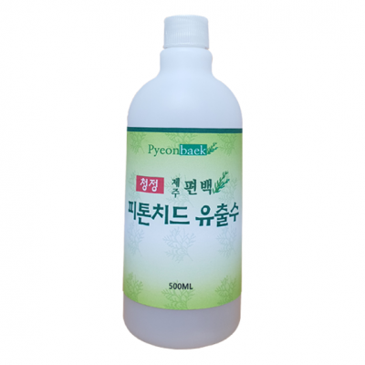 제주 편백 피톤치드 추출수 500ml 리필