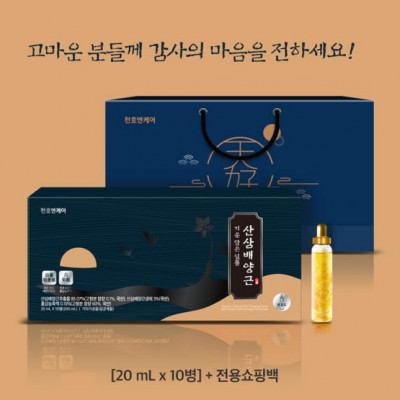 천호엔케어 기운담은 일품 산삼배양근 20ml*10병